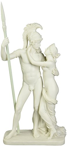 Design Toscano Ares und Aphrodite (Mars und Venus), Kunstharzgebundene Marmorfigur von Design Toscano