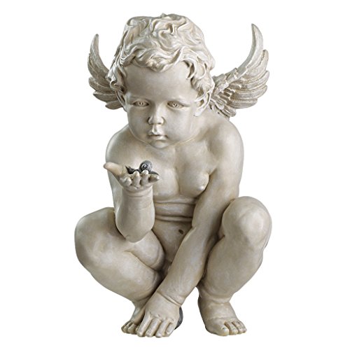 Design Toscano Cherub Statue Des Lebens Rätsel, Maße: 23 x 29 x 38 cm 2.25 kg Design Toscano Cherub Statue Des Lebens Rätsel, Maße: 23 x 29 x 38 cm 2.25 kg von Design Toscano