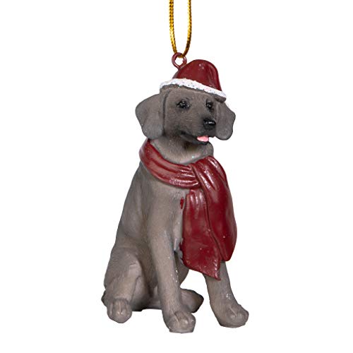 Design Toscano Christmas Ornaments, Weihnachten Weimaraner Ferienhundeornamente von Design Toscano