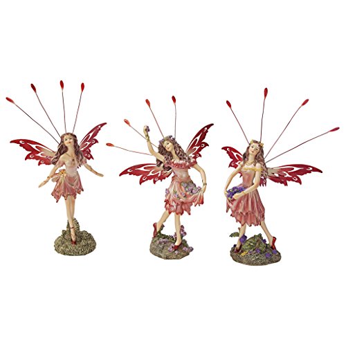 Design Toscano Crosstweed Wiese viktorianische Fee Statue kollektion von Design Toscano