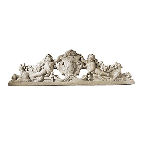 Design Toscano Devonshire, Skulpturales Wandpediment von Design Toscano