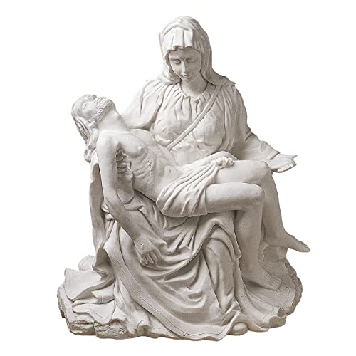 Design Toscano Die Pietà (1499), Marmor-Kunstharz-Figur: Groß von Design Toscano