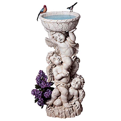 Design Toscano Drei Cherubim mit Urne, Statue von Design Toscano