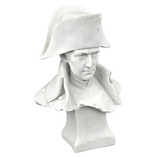 Design Toscano EU29434 Statue Kaiser Napoleon Bonaparte Bonded Marble White von Design Toscano