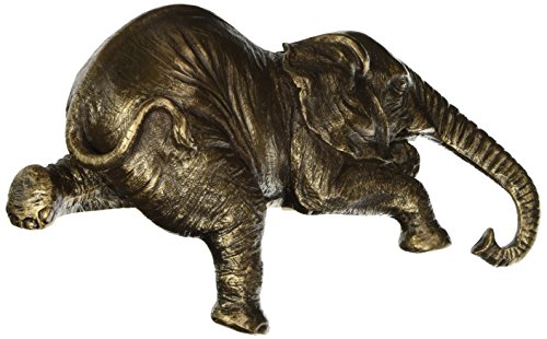 Design Toscano Ernest, der faulenzende Elefant, Sitzende Figur von Design Toscano