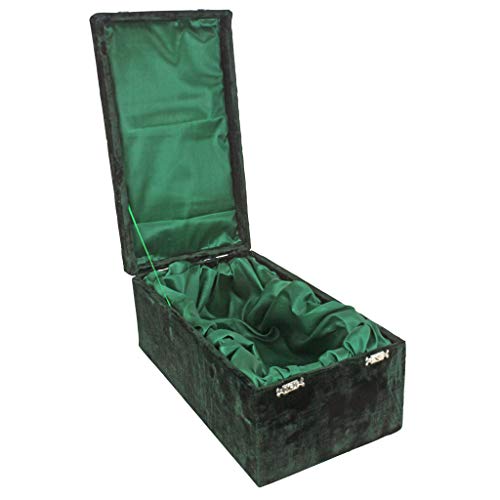 Design Toscano Green Velveteen Chalice Aufbewahrungsbox, Karton, Grün, 34,5 cm von Design Toscano