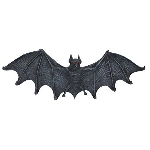 Design Toscano Halloween CL5847 Große Vampir Fledermaus modelliert Wandskulptur mit Haken Garderobe von Design Toscano