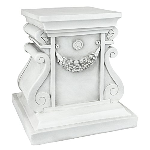 Design Toscano Klassische Statue Gartensockel Basisheber, 30,5 cm von Design Toscano