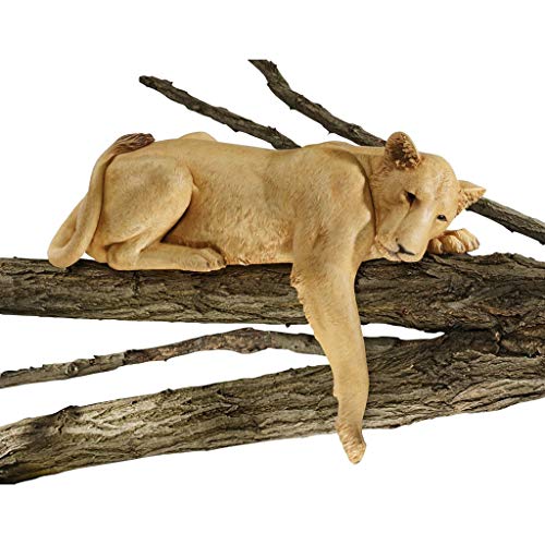 Design Toscano Löwin aus Namibia Figur, 48 x 74 x 30 cm von Design Toscano
