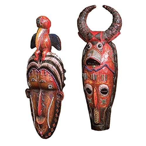 Design Toscano Masken des Kongo - Wandfiguren von Design Toscano