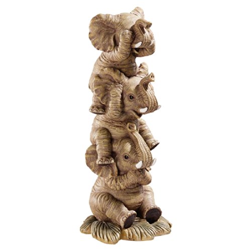 Design Toscano Elefanten - Figur, Maße: 10 x 4 x 25,5 cm von Design Toscano