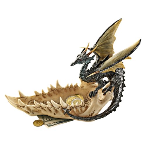 Design Toscano Opferschale Kiefer des Drachen, Maße: 23 x 9 x 16.5 cm 0.5 kg Design Toscano Opferschale Kiefer des Drachen, Maße: 23 x 9 x 16.5 cm 0.5 kg von Design Toscano