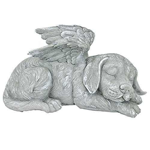 Design Toscano Tierstatue imit Engelsflügeln, Maße: 25,5 x 14 x 12,5 cm, von Design Toscano