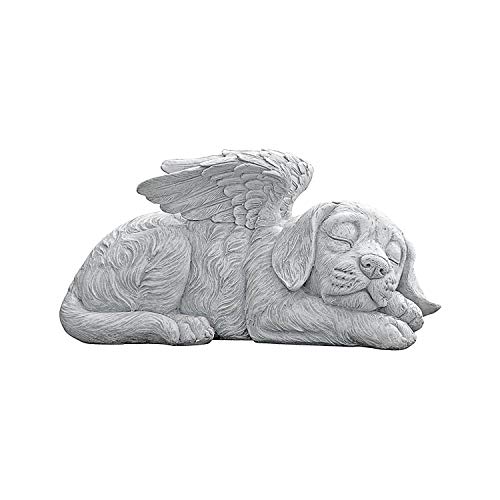 Design Toscano Tierstatue imit Engelsflügeln, Maße: 25,5 x 14 x 12,5 cm, von Design Toscano