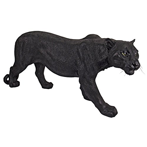Design Toscano Raubtier im Schatten, Schwarzer Panther - Gartenfigur von Design Toscano