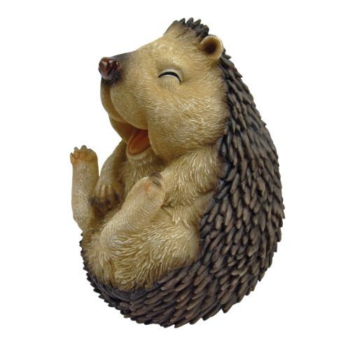 Design Toscano Roly-Poly, Lachender Igel, Kleine Figur von Design Toscano
