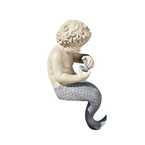 Design Toscano Sitzende Figur The Ocean's Little Treasures von Design Toscano