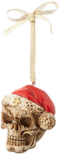 Design Toscano Weihnachtsbaum Ornament, Skelly Weihnachtsmann mit Weihnachtsmütze Skeleton Abbildung Feiertags-Verzierungen Design Toscano Weihnachtsbaum Ornament, Skelly Weihnachtsmann mit Weihnachtsmütze Skeleton Abbildung Feiertags-Verzierungen von Design Toscano