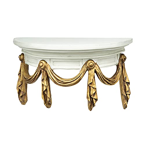 Design Toscano St. Benoit Demilune, Wandregal von Design Toscano