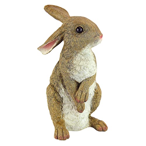 Design Toscano Stehende Gartenfigur „Hopper, der Hase“ von Design Toscano