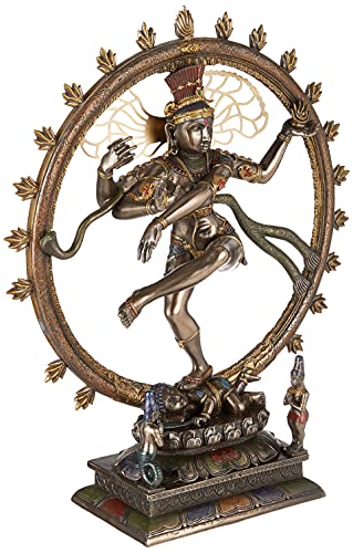 Design Toscano Tanzende Shiva-Gottheit der kosmischen Energie: Schreibtisch von Design Toscano