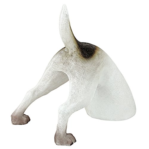 Design Toscano Terrence der Terrier Hund Gartenstatue, Polyresin, vollfarbe, 30 cm von Design Toscano
