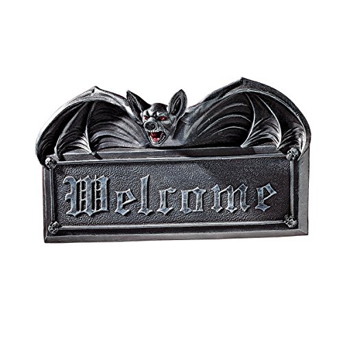 Design Toscano Vampirfledermaus - Welcome-Schild von Design Toscano