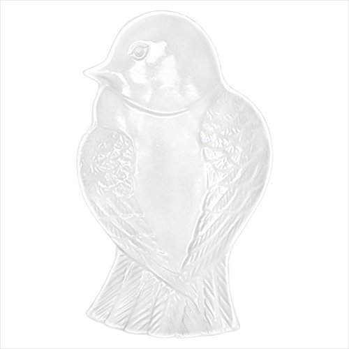 Design Toscano White Bird Ceramic Dish, 14" von Design Toscano