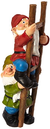 Design Toscano Zwerg der die Leiter hochklettert Witzige Zwergenstatue, Polyresin, vollfarbe, 28 cm Design Toscano Zwerg der die Leiter hochklettert Witzige Zwergenstatue, Polyresin, vollfarbe, 28 cm von Design Toscano