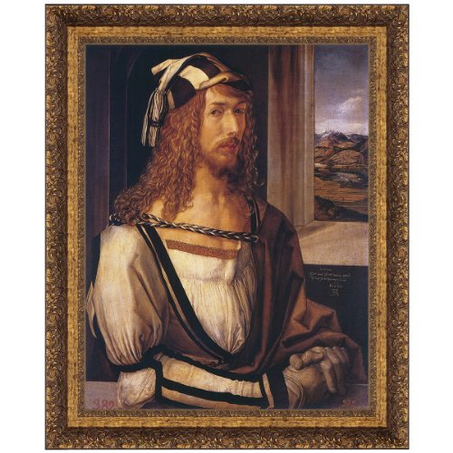 'Interpret Design Toscano 13 x 15 Dürer selbst Hochformat 1498 NR von Design Toscano