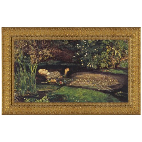 'Interpret Design Toscano 17 x 13 Ophelia 1852 NR von Design Toscano