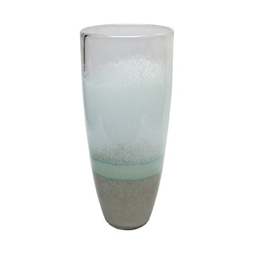 'Interpret Design Toscano 18 Todi Mundgeblasenes Glas, Ladegerät, 33,02 cm von Design Toscano