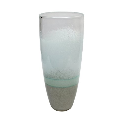 'Interpret Design Toscano 18 Todi Mundgeblasenes Glas, Ladegerät, 33,02 cm von Design Toscano