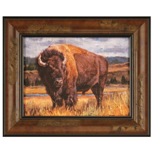 'Interpret Design Toscano 24 x 20 Yellowstone Overlook NR von Design Toscano