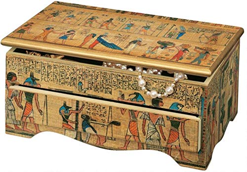 'Interpret Design Toscano Ägyptische Jewelry Box von Design Toscano