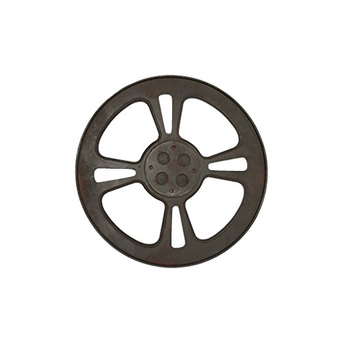 'Interpret Design Toscano Cinema Film Reel Industrie Plaque von Design Toscano