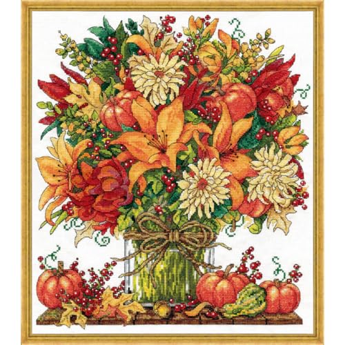 Design Works Crafts Kreuzstich Stickpackung Fabelhafter Herbst, Zählmuster Design Works Crafts Kreuzstich Stickpackung Fabelhafter Herbst, Zählmuster von Designworks Ink