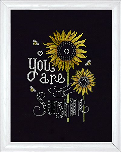 Tobin Design Works Crafts 2889 Sunshine Kreidetafel, Kreuzstich-Set, 20,3 x 25,4 cm von Tobin