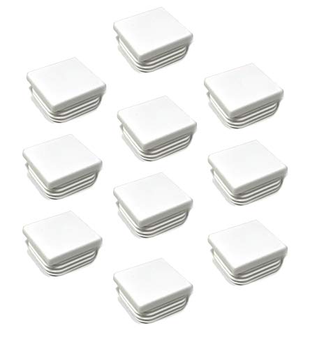 10x Vierkant Rohrstopfen Lamellenstopfen 30x30 mm mit Lamellen für Innenmaß 20-25 mm in Weiß 10x Vierkant Rohrstopfen Lamellenstopfen 30x30 mm mit Lamellen für Innenmaß 20-25 mm in Weiß von Design61