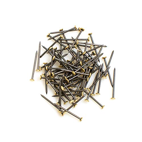 Design61 100x Stahl Bildernagel 1,4 x 26 mm von Design61