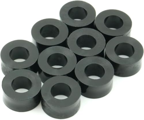 Design61 10x Distanzstücke Distanzhülsen Unterlegscheiben L 10 mm x Ø 20/10,5 mm M10 Rund HD-Polyethylen Design61 10x Distanzstücke Distanzhülsen Unterlegscheiben L 10 mm x Ø 20/10,5 mm M10 Rund HD-Polyethylen von Design61