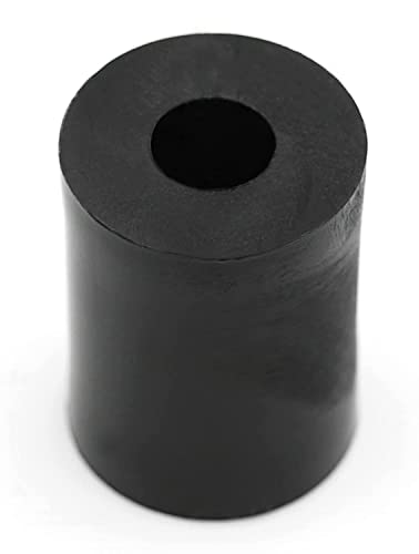 Design61 10x Distanzstücke Distanzhülsen Unterlegscheiben L 10 mm x Ø 15/6 mm M6 Rund HD-Polyethylen von Design61