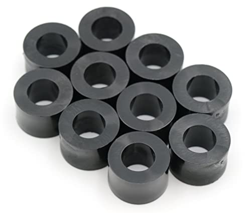 Design61 10x Distanzstücke Distanzhülsen Unterlegscheiben L 10 mm x Ø 15/8,2 mm M8 Rund HD-Polyethylen Design61 10x Distanzstücke Distanzhülsen Unterlegscheiben L 10 mm x Ø 15/8,2 mm M8 Rund HD-Polyethylen von Design61
