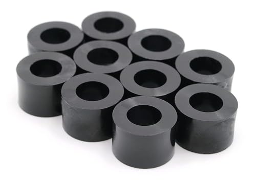 Design61 10x Distanzstücke Distanzhülsen Unterlegscheiben L 16 mm x Ø 15/8,2 mm M8 Rund HD-Polyethylen Design61 10x Distanzstücke Distanzhülsen Unterlegscheiben L 16 mm x Ø 15/8,2 mm M8 Rund HD-Polyethylen von Design61