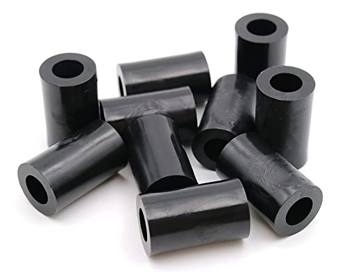 Design61 10x Distanzstücke Distanzhülsen Unterlegscheiben L 21 mm x Ø 15/8,2 mm M8 Rund HD-Polyethylen Design61 10x Distanzstücke Distanzhülsen Unterlegscheiben L 21 mm x Ø 15/8,2 mm M8 Rund HD-Polyethylen von Design61