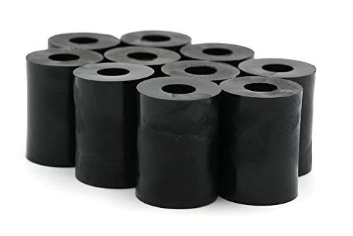 Design61 10x Distanzstücke Distanzhülsen Unterlegscheiben L 24 mm x Ø 15/6 mm M6 Rund HD-Polyethylen Design61 10x Distanzstücke Distanzhülsen Unterlegscheiben L 24 mm x Ø 15/6 mm M6 Rund HD-Polyethylen von Design61