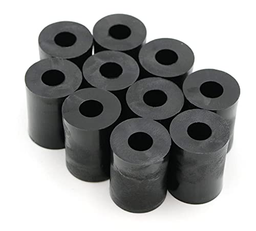 Design61 10x Distanzstücke Distanzhülsen Unterlegscheiben L 30 mm x Ø 15/6 mm M6 Rund HD-Polyethylen Design61 10x Distanzstücke Distanzhülsen Unterlegscheiben L 30 mm x Ø 15/6 mm M6 Rund HD-Polyethylen von Design61