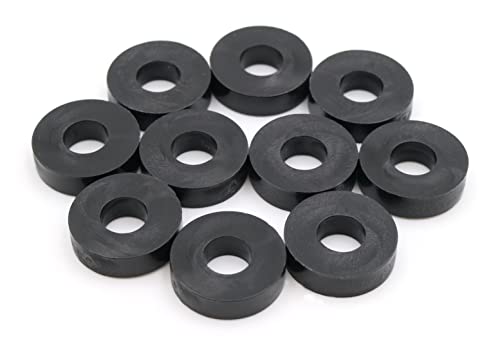 Design61 10x Distanzstücke Distanzhülsen Unterlegscheiben L 4mm x Ø 15/6 mm M6 Rund HD-Polyethylen Design61 10x Distanzstücke Distanzhülsen Unterlegscheiben L 4mm x Ø 15/6 mm M6 Rund HD-Polyethylen von Design61