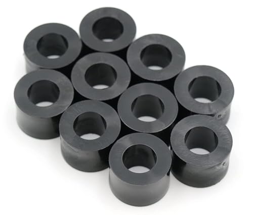 Design61 10x Distanzstücke Distanzhülsen Unterlegscheiben L 6 mm x Ø 10/5 mm M5 Rund HD-Polyethylen Design61 10x Distanzstücke Distanzhülsen Unterlegscheiben L 6 mm x Ø 10/5 mm M5 Rund HD-Polyethylen von Design61