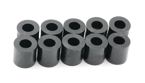 Design61 10x Distanzstücke Distanzhülsen Unterlegscheiben L 9 mm x Ø 10/5 mm M5 Rund HD-Polyethylen Design61 10x Distanzstücke Distanzhülsen Unterlegscheiben L 9 mm x Ø 10/5 mm M5 Rund HD-Polyethylen von Design61